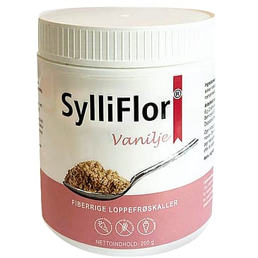 SylliFlor Loppefrøskaller Vanilje 200 g