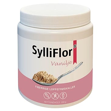 SylliFlor Loppefrøskaller Vanilje 200 g