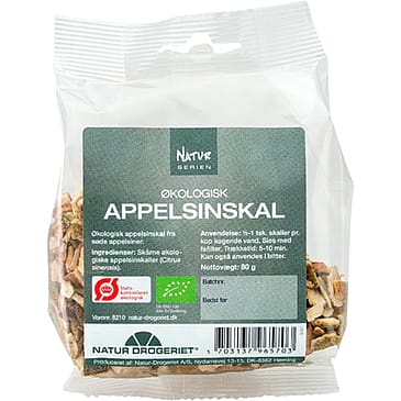 Natur Drogeriet Appelsinskal sød, skåret Ø 80 g