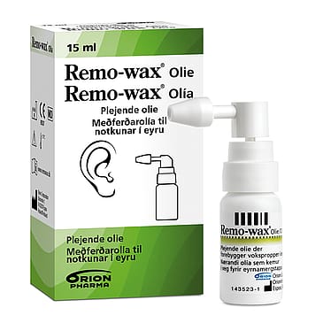 Remo-wax Olie ørespray 15 ml