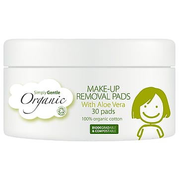 Simply Gentle Make-up fjerner Wet Pads Ø 30 stk.