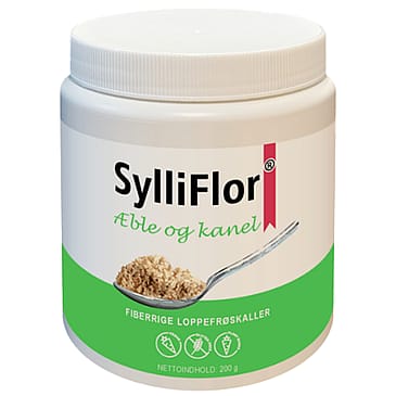 SylliFlor Loppefrøskaller Æble/Kanel 200 g