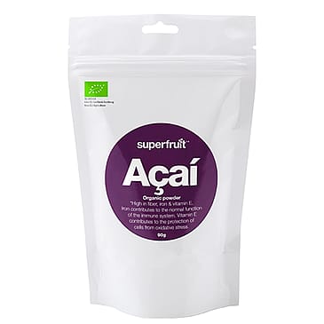 Superfruit Acai pulver Ø 90 g