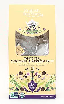 English Tea Shop White Tea, Coconut & Passion Fruit Ø 15 stk.