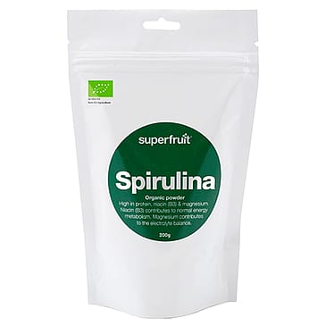 Superfruit Spirulina pulver Ø 200 g