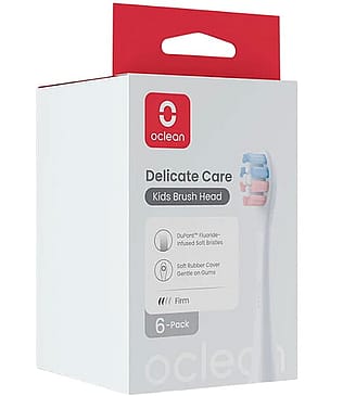 Oclean Børstehoveder Kids 6-Pak Hvid