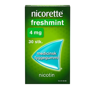 Nicorette® Freshmint 4 mg medicinsk tyggegummi 30 stk.