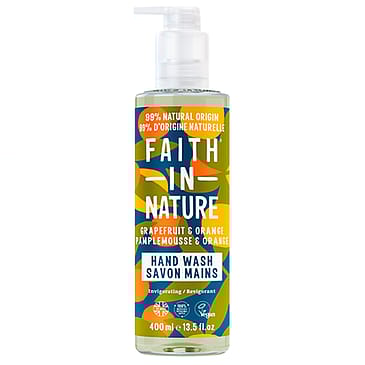 Faith In Nature Håndsæbe Grape & Orange 400 ml