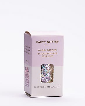 Glitter Eco Lovers Party Glitter Angel Dreams Silver Pastels