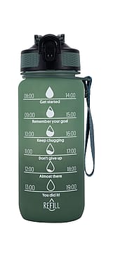 Elevate Motivations Vandflaske Forrest Green 600 ml