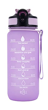 Elevate Motivations Vandflaske 600 ml Light Purple