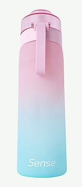 Sense Vandflaske 650 ml Faded Pink/Blue