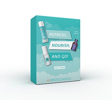 Moroccanoil Refresh, Nourish & Go Kit Light