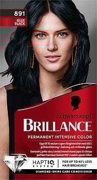 Schwarzkopf Brillance Hårfarve 891 Blue Black