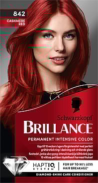 Schwarzkopf Brillance Hårfarve 842 Cashmere Red