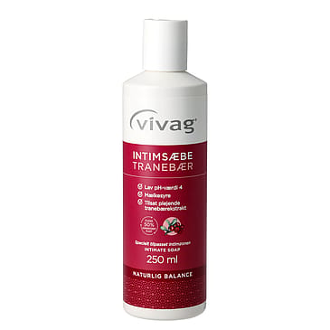 Vivag Intimsæbe med Tranebær 250 ml