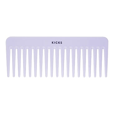 KICKS Beauty Large Hair Comb Lilla