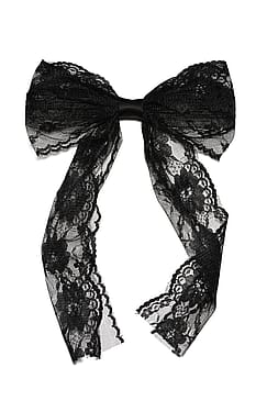 KICKS Beauty Lace Bow Black