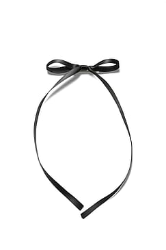 KICKS Beauty Mini Hair Clip with Bow Black