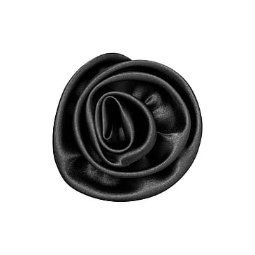 KICKS Beauty Flower Clip and Pin Black