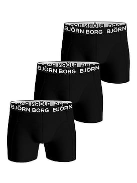 Björn Borg Bamboo Cotton Blend Boxer 3-pak Black L