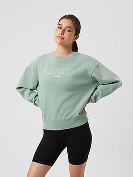 Björn Borg Borg Boyfriend Sweatshirt Lily Pad M