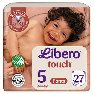 Libero Touch Bukseble Str. 5, 9-14 kg - 27 stk