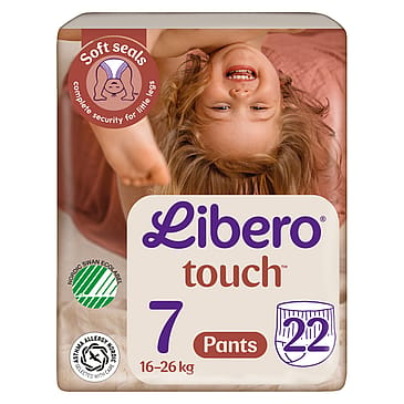 Libero Touch Bukseble Str. 7, 16-26 kg - 22 stk