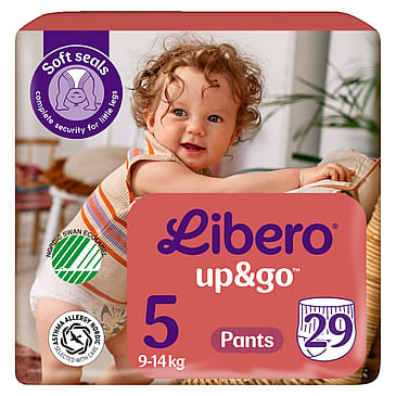 Libero Up&Go Bukseble Str. 5, 9-14 kg - 29 stk