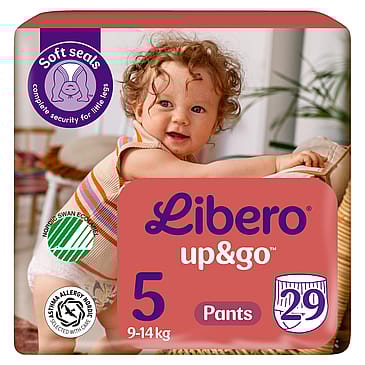 Libero Up&Go Bukseble Str. 5, 9-14 kg - 29 stk