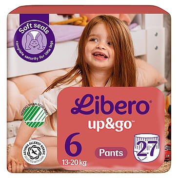 Libero Up&Go Bukseble Str. 6, 13-20 kg - 27 stk