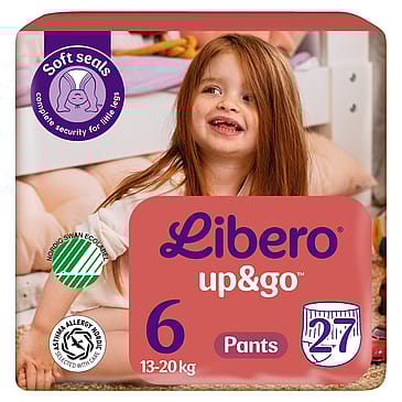 Libero Up&Go Bukseble Str. 6, 13-20 kg - 27 stk