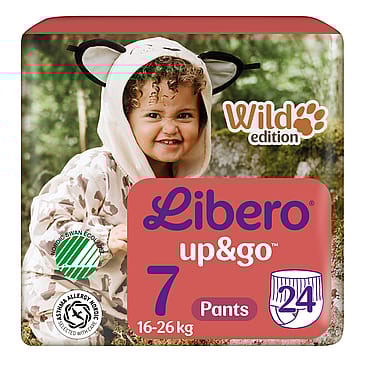 Libero Up&Go Bukseble Str. 7, 16-26 kg - 24 stk