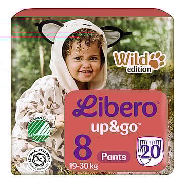 Libero Up&Go Bukseble Str. 8, 19-30 kg - 20 stk