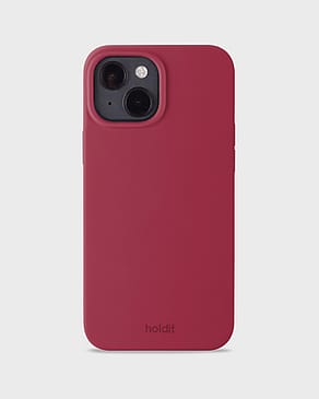 HOLDIT Silicone Case iPhone Red Velvet 14/13