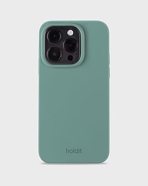 HOLDIT Silicone Case iPhone Moss Green 15 Pro