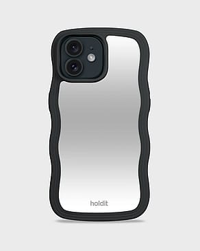 HOLDIT Wavy Case iPhone Black/Mirror 12/12 Pro