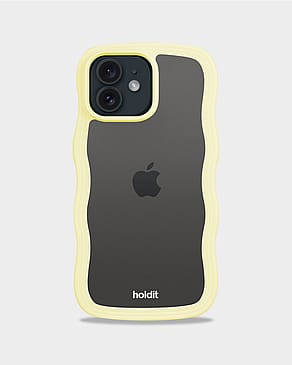 HOLDIT Wavy Case iPhone 12/12 Pro Lemonade/Transparent