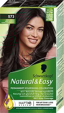 Schwarzkopf Natural & Easy Hårfarve 573 Mørk Askebrun