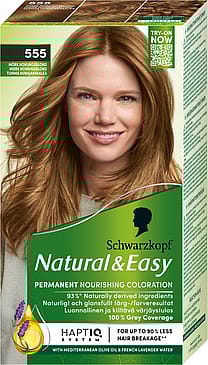 Schwarzkopf Natural & Easy Hårfarve 555 Mørk Honningblond