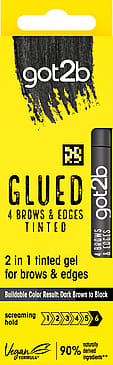 Got2b Glued 4 Brows & Edges Tinted Gel 2 in 1 Black