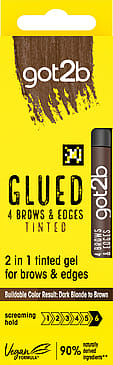 Got2b Glued 4 Brows & Edges Tinted Gel 2 in 1 Brown