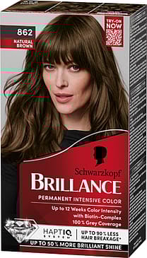 Schwarzkopf Brillance 862 Natural Brown (W) 862 Natural Brown
