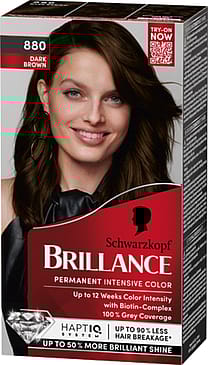 Schwarzkopf Brillance 880 Dark Brown (W) 880 Dark Brown