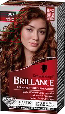 Schwarzkopf Brillance 867 Autumn Brown (W) 867 Autumn Brown