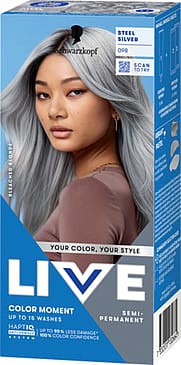Schwarzkopf LIVE Color Moment 98 Steel Silver (W) 98 Steel Silver