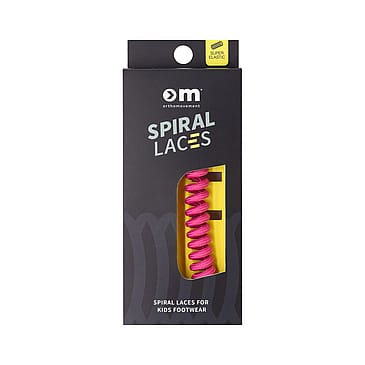 Ortho Movement Spiral Laces Lyserød