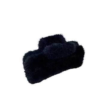 PIPOL'S BAZAAR Cally Furry Clamp Bigger Black