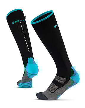 Gococo Compression Superior Air Kompressionsstrømpe Black M (33-39 cm around calf)