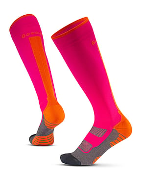 Gococo Compression Superior Strømpe Cerise S (27-32 cm around calf)